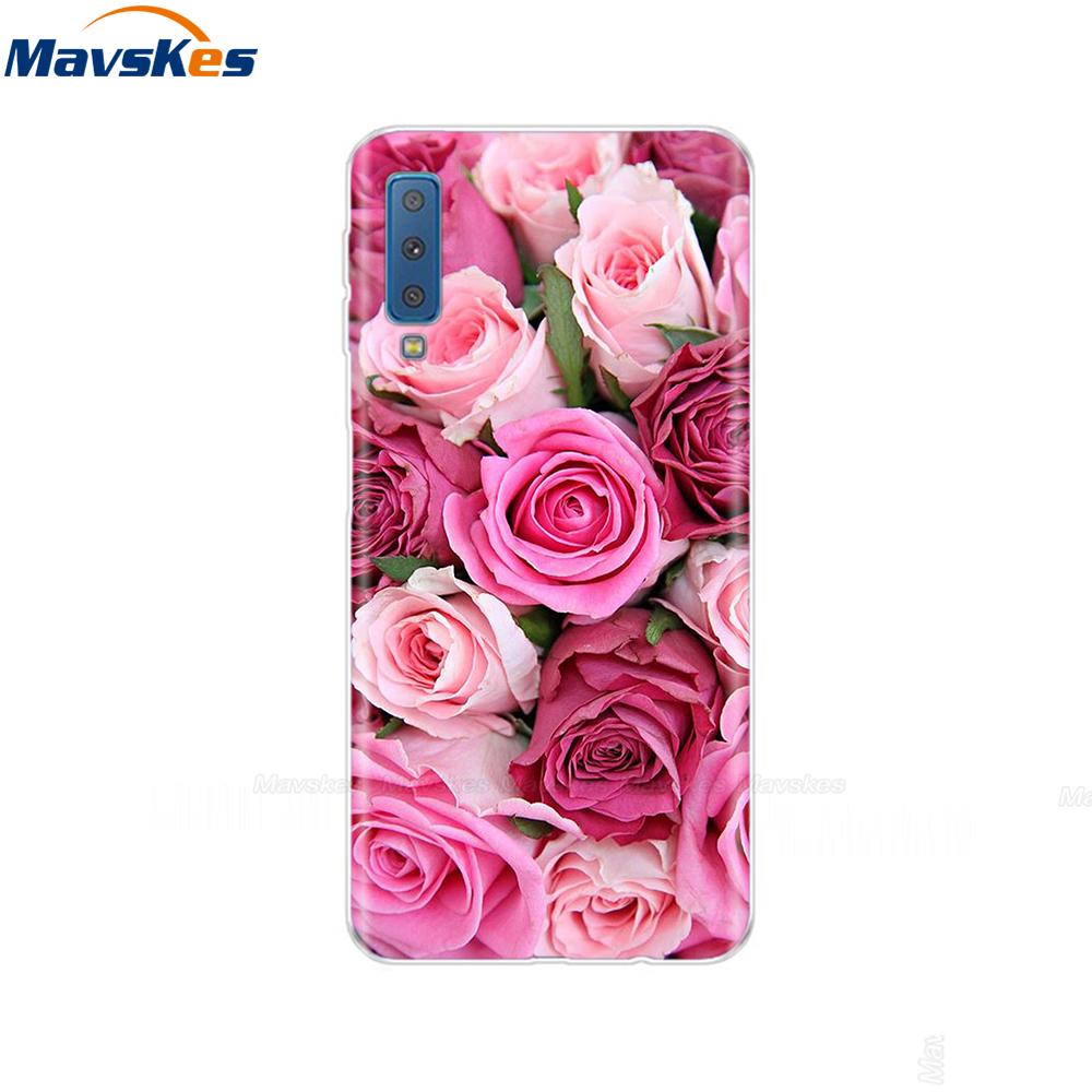 Silicone Cover For Samsung Galaxy A7 2018 Case A750 A750F Case 6.0' TPU Phone case For Samsung A 7 2018 750 750F Fundas Coque