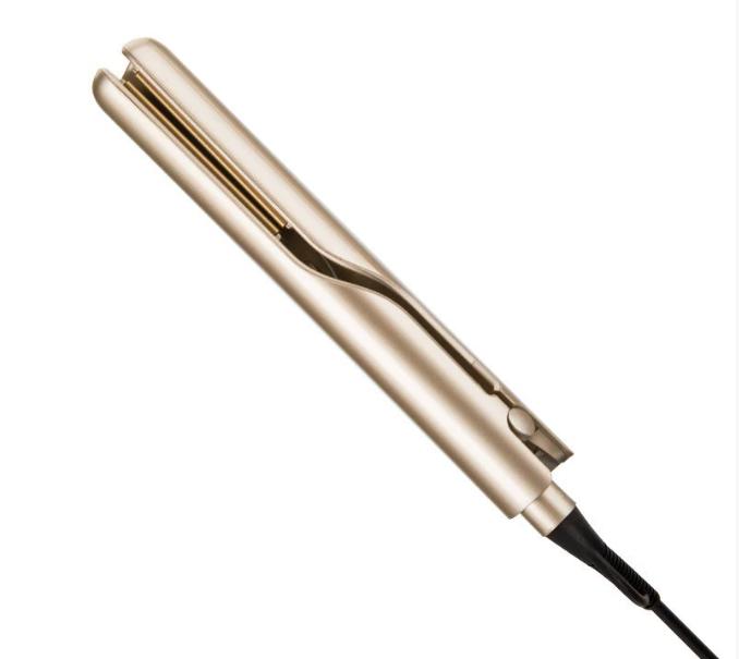Professional Ceramic Corrugated Iron for Hair Wave Corrugation Flat Irons Electric Curling Crimped Wide Plates Beauty Hair Iron