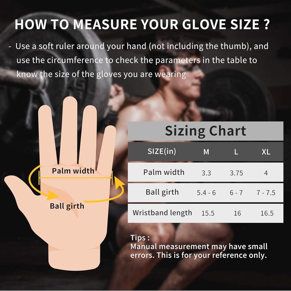 Men Women Gym Gloves Fitness Weight Lifting Wristband Shockproof Gloves Body Building Training Sports Exercise Cycling
