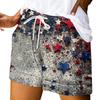 Women's Casual  Summer Elastic Beach Shorts  Print Casual Shorts
