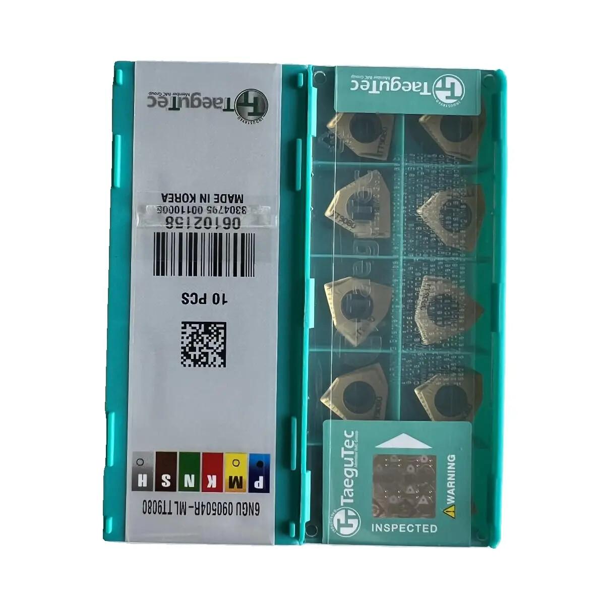 

TaeguTec / 6NGU090504R-ML TT9080 /Original genuine CNC alloy blade 10 PCS