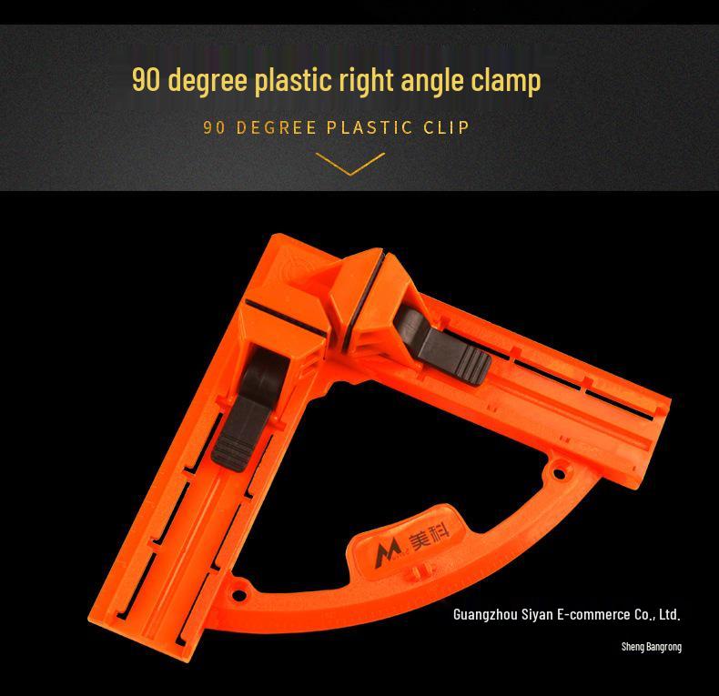 Kątownik Stolarski i Spawalniczy 90° z Jednym Uchwytem