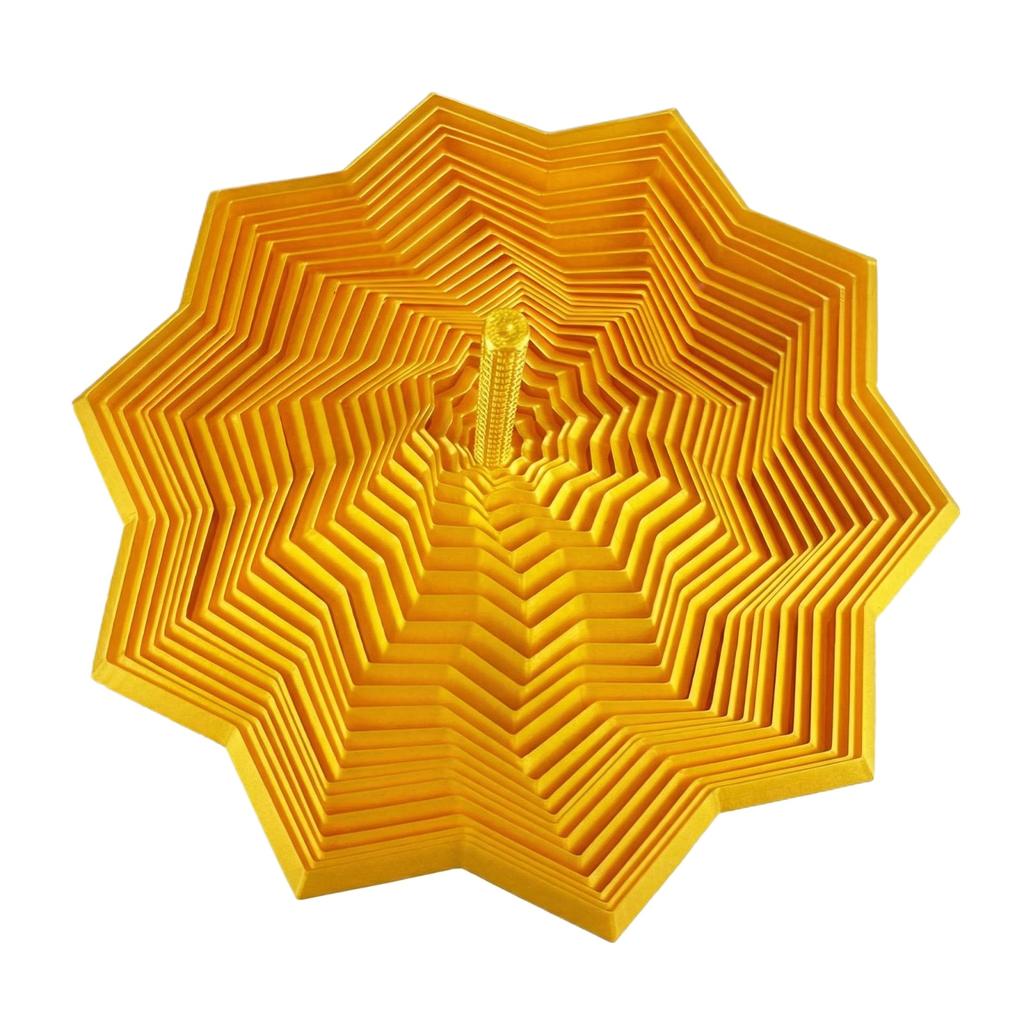 3D Printing Hexagonal Sensory Stress Relief Star, A Stress Relieving Toy And An Educational Toy.