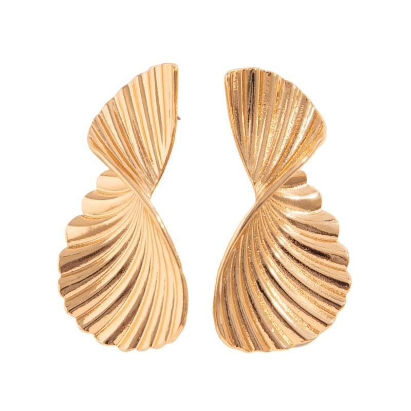 Trendy Alloy Studs Earrings with Distinctive Geometric Pattern Perfect for Women Who Love Statement Jewelry