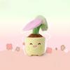 Short Toy Plush Mushroom Forest Plant Pot Lucky Grass Gift Girls Home Decoration