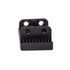Replacement Part Conveyance Block Chain Pad Black Nylon Rubber 62 80 18 millimeter for HOMAG Edge Banding Machine