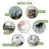 130Pcs Square Furniture Felt Pad Set- Various Sizes of Anti Slip Chair Leg Protectors, Suitable for Protecting Hardwood Floors and Metal Surfaces