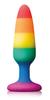 Rainbow Silicone Plug 10 X 2.8 Cm - Colors - Beginner Plugs & Kits