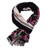 New Fashion High Quality Men's Long Cotton Scarf Double Arabian Element Men's Leisure Scarf