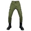 Pantaloni da moto da corsa uomo, pantaloni anti-caduta locomotiva, piedi legati casual multi-tasche da lavoro pantaloni da ciclismo, jeans, ginocchiere