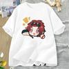 Wuthering Waves Graphic Women T-shirts Anime Comic Short Sleeve Tee Shirt Female Fashion 2024 Game Print Woman Clothes Y2k Tops