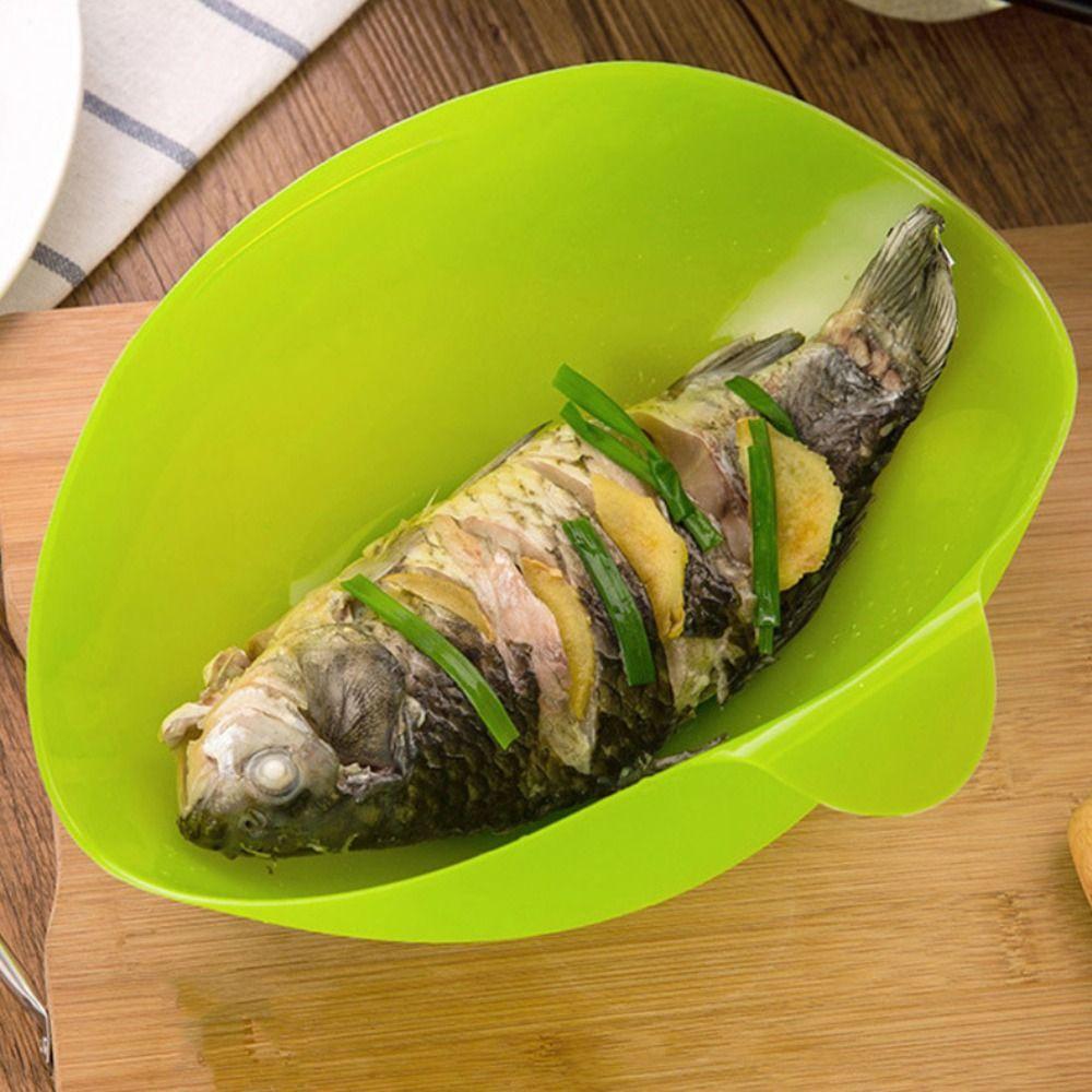 

Multifunctional Steaming Fish Bowl Silicone Baking Mold Kitchen Tool Baking Dish Food