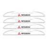 Car Door Side Anti-collision Reflective Stickers for Mitsubishi Lancer 9 10 ASX L200 Colt Pajero Outlander Eclipse Decoration