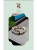 Natural White Crystal & Sandalwood 925 Silver Wealth Bead Double-Strand Bracelet