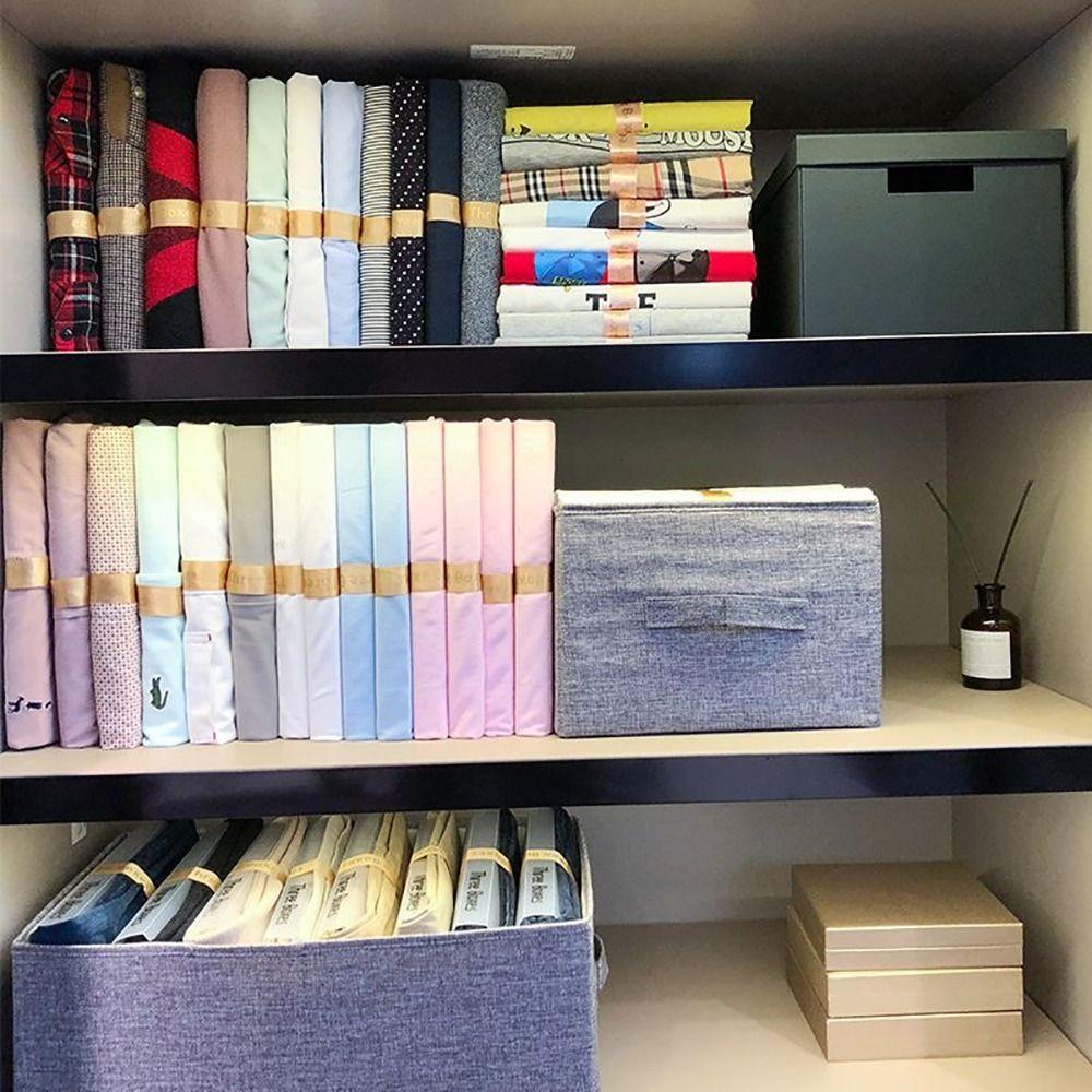 PP Organizér na košile Jednoduché rozdělovače DressBook Stohovatelný organizér na trička Domov
