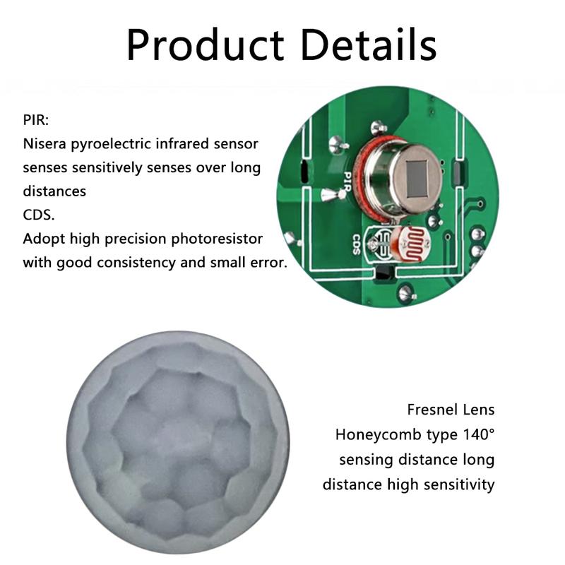 Motion Sensor Light Switch PIR In Wall Sensor Switch Occupancy Sensor Light Switch AC110-240V for Household