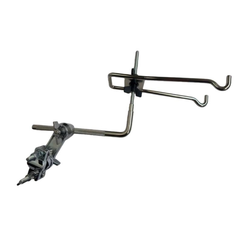 Drum Extension Clamp Drum Support Drum Holder Stand Drum Clamp Extension Clip Cymbal Drum Arm Stand Holder Double Design