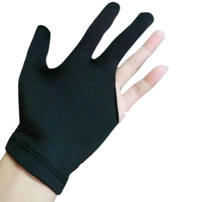 Elastisk fingerlös biljardhandske