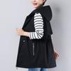 Gilet Doppio Strato Donna Primavera e Autunno Taglia Grande Stile Occidentale Gilet Gilet Capo Esterno Gilet Senza Maniche Giacca