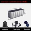 Inflatable Car Bed and Footrest for Rear Seat Use In Sedans and SUVs