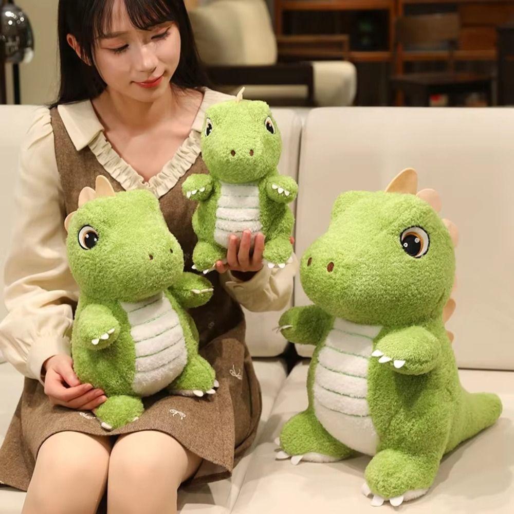 Fluffy Big Eyed Dinosaur Plush Doll Collection Stuffed Animals Doll Boys Girls