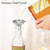 Practical-3 Pack Stainless Steel Funnels Set For Kitchen Use Filling Bottles Liquor Flask Tiny Spice Cooking Powder Water