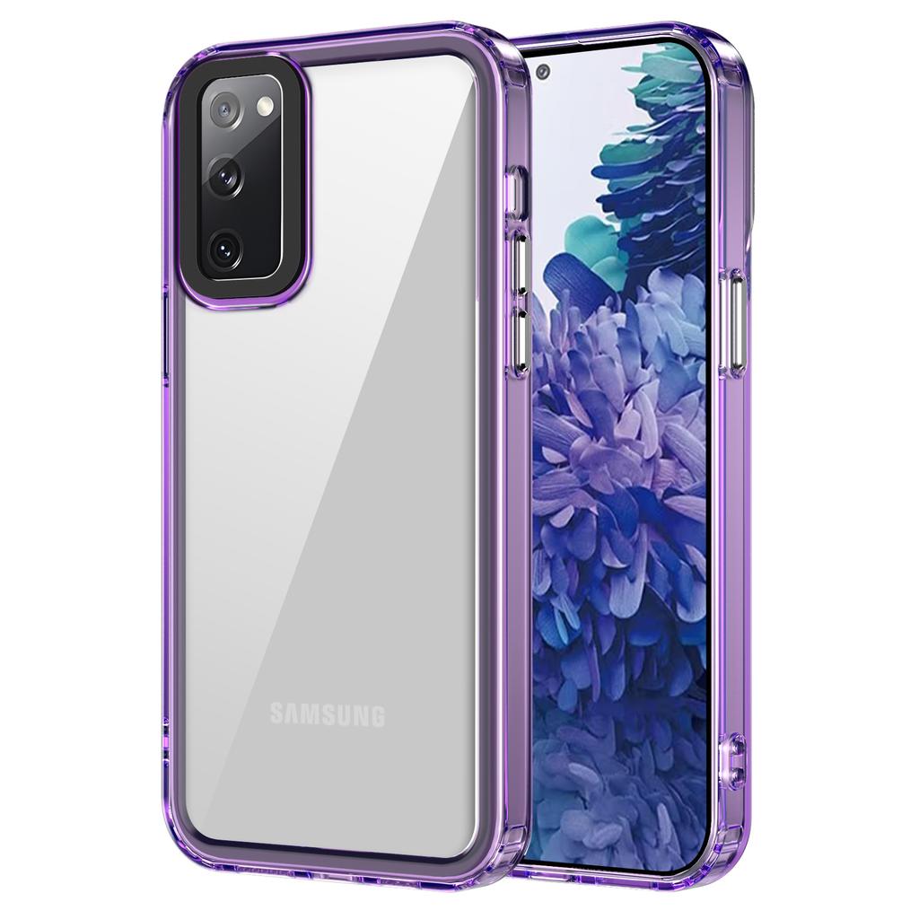 For Samsung Galaxy S20 FE/S20 FE 5G/S20 FE 2022/S20 Lite Case PC+TPU Clear Back Cover