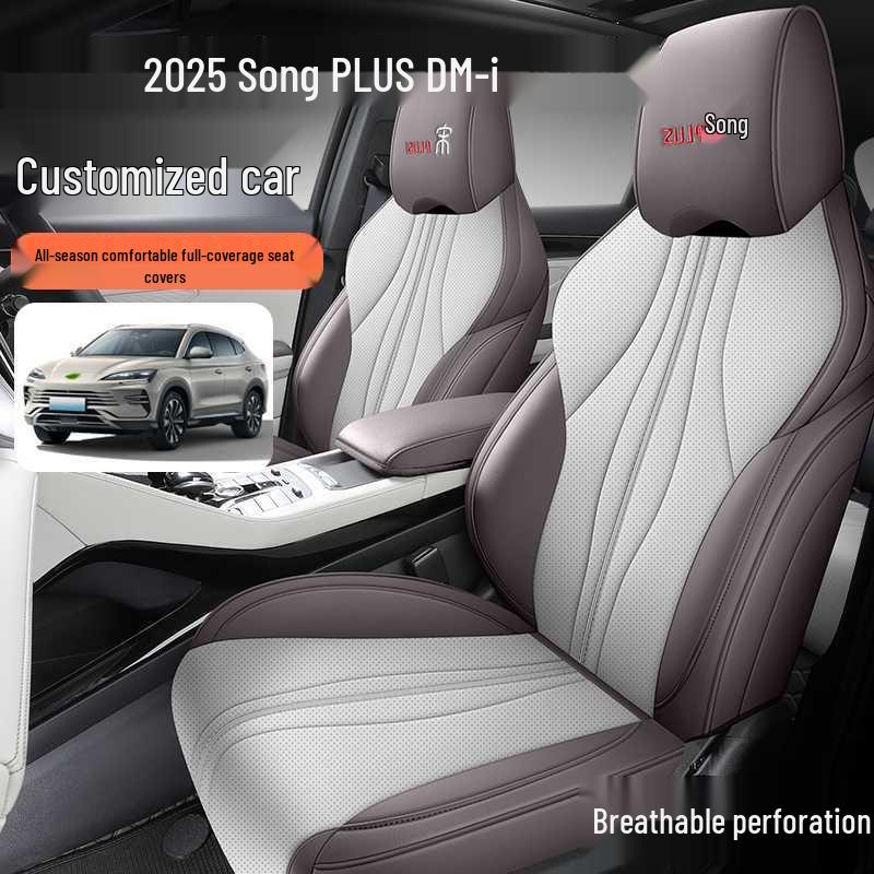 BYD Song PLUS DM-i/EV Seat Covers: Fits 25 Models, All-Season Protection