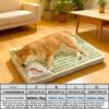 Pet Bed With Removable Washable Cover For Winter Warmth Cat Dog Indoor Use