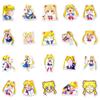 50 Anime Beautiful Girl Skateboard Laptop Suitcase Car Water Cup Graffiti Decoration Stickers