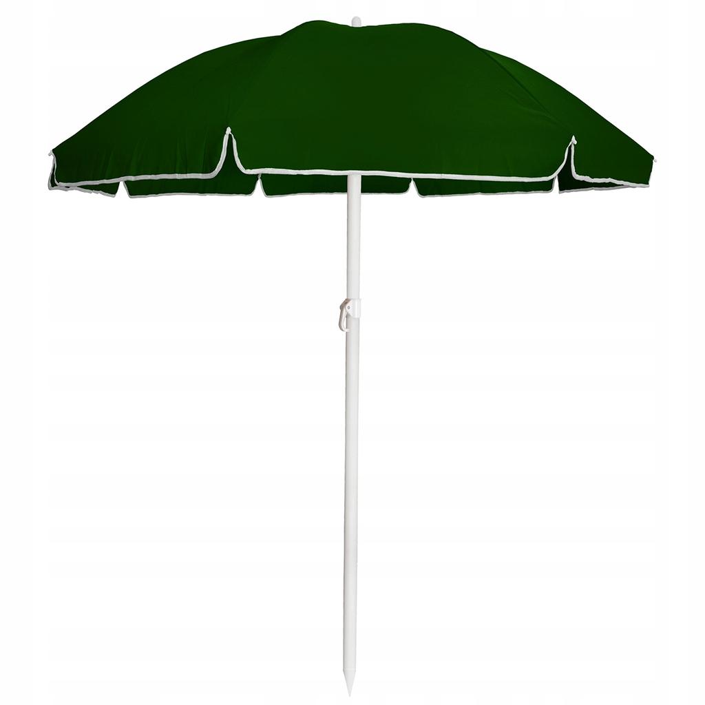 GARTENSCHIRM Strandschirm für Balkon Terrasse ARMANIZED mit Rüsche 240 cm