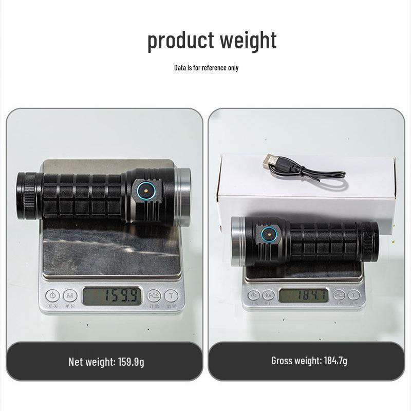 Rechargeable Ultra-Bright Portable Flashlight for Outdoor Climbing