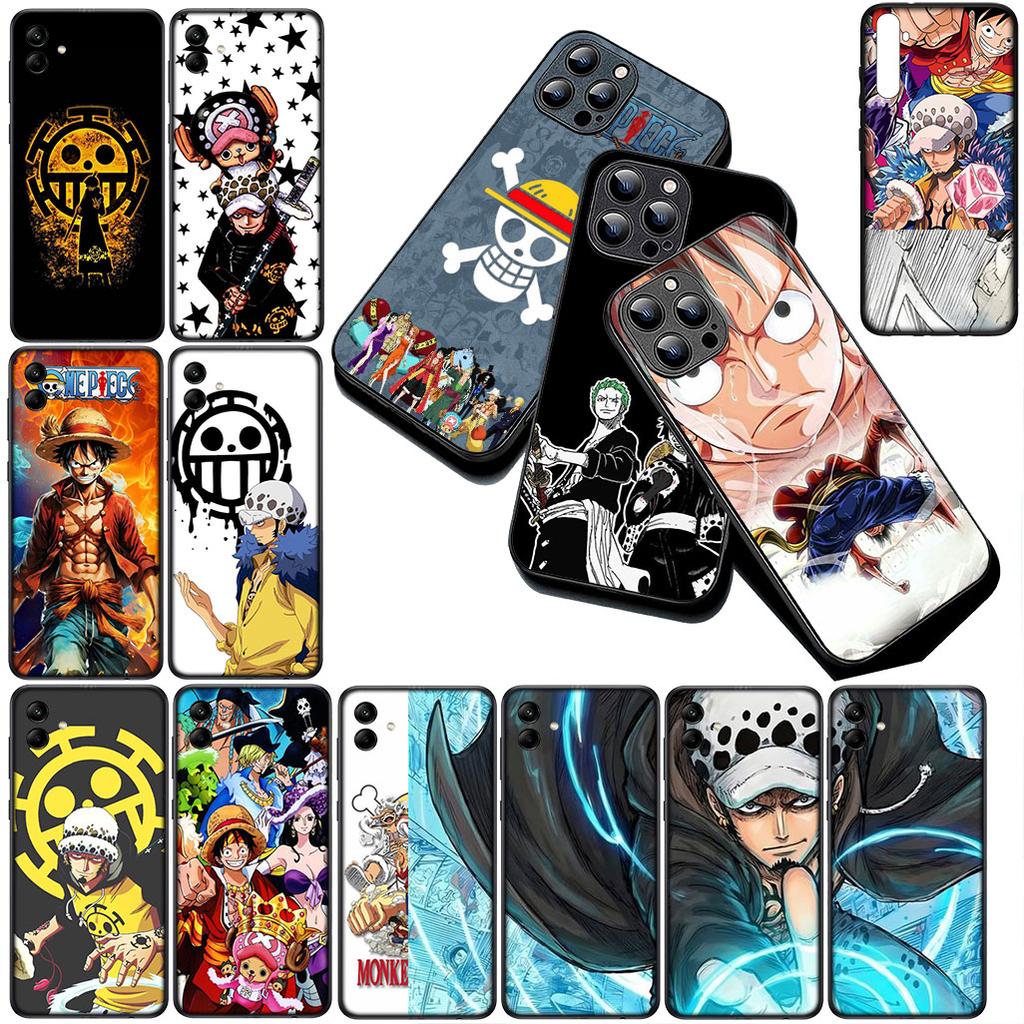 Cover for Samsung Galaxy S20 S22 S21 FE Ultra Plus A07 A17 A15 A16 A25 A57 A37 Phone Case Trafalgar D Water Law One Luffy Pieces