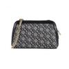 Letter Printed Leather Shoulder Bag Retro Crossbody Designer Light Luxury Chain Suede Fashion