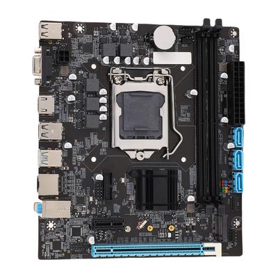 H110 Gaming Motherboard for LGA 1151 ATX 2 Channel DDR4 M.2 Nvme NGFF Serial ATA3.0 6GB PCIe