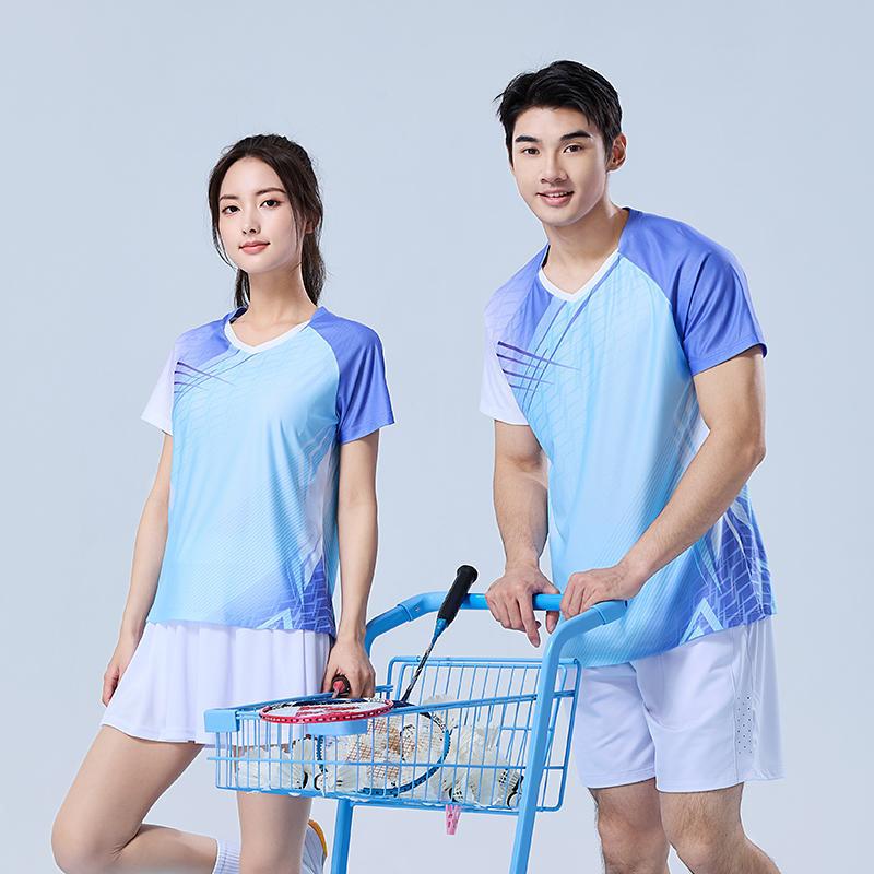 Premium Unisex Quick-Dry Badminton and Volleyball Team Suit with Custom Printing
