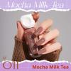 Starry Night Nail Polish: Water-based, Peel-off, No-bake, Quick-drying, Tear-off, Lightly Scented, Clear Top Coat