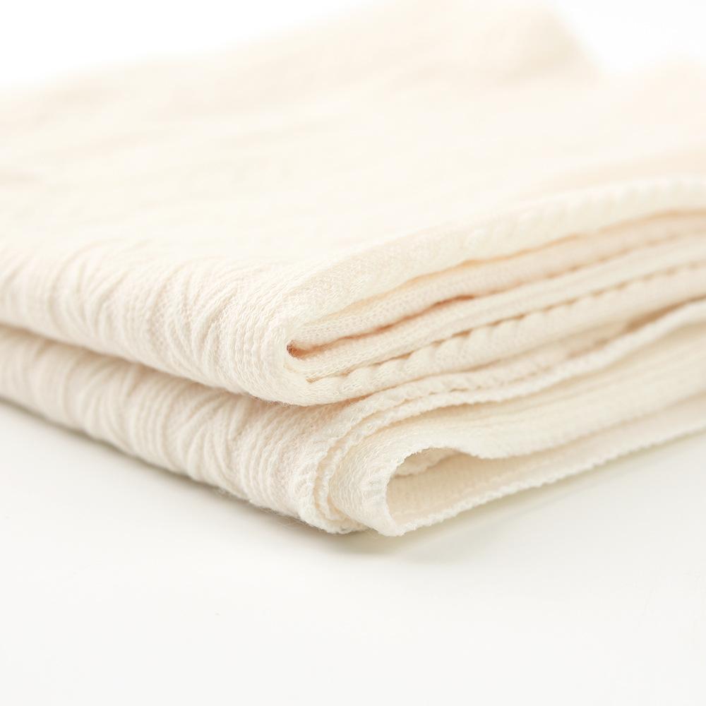 Cross-Border Baby Swaddling Blanket Set Foreign Trade Newborn Solid-Color Polyester-Cotton Swaddle Three-Piece Set 85x90cm