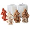 Cute Delicate Candle Molds Silicone Molds Candle Making Reusable Candle Molds