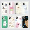 Y2K Ins Korean Stickers Phone Case for iPhone 17 16 15 14 13 12 11 Air Pro Max X XS XR XSMax 7 8 Plus Glossy Film Hard PC Cover