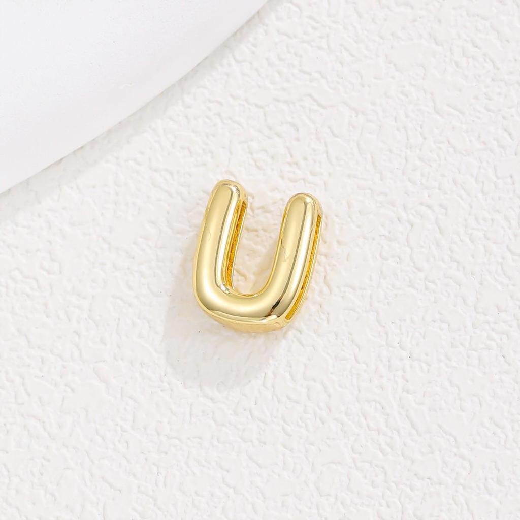 26 Engelse Alfabet Verstelbare Stalen Armband - 10mm Horlogeband Hand Sieraden