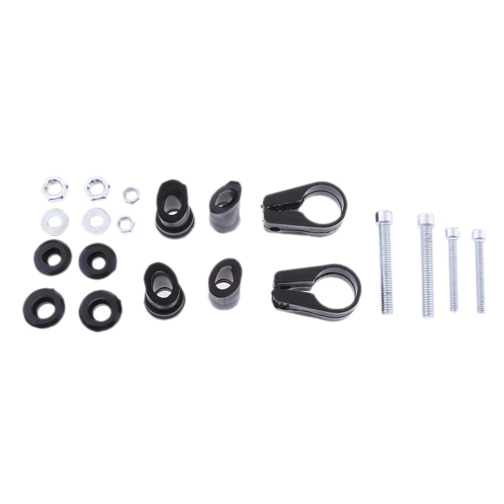 Brush Handguard Raptor Kit Hand Guards 7/8" for YZ WR XR DT KLX CRF Blue