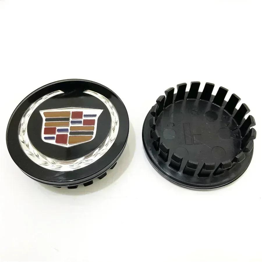 

67mm 4pcs Car Wheel Center HubCaps Cover Tire Emblem for Cadillac ATS BLS CT4 CT6 CTS ESCALADE STS XT4 XT5 XTS SLS Accessories