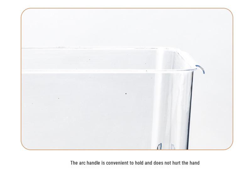 Clear Plastic Fish Tank for Desktop Landscaping - Turtle, Goldfish, Micro Ecosystem Aquarium
