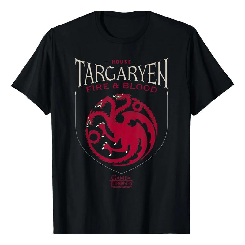Camiseta Con El Sello De La Casa Targaryen De Juego De Trono S