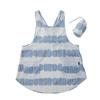 392plusm Cellophane Apron Blue