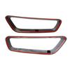 Carbon Fiber Style Fog Light Front Bumper Grille Cover Trim for Ford F150 Raptor