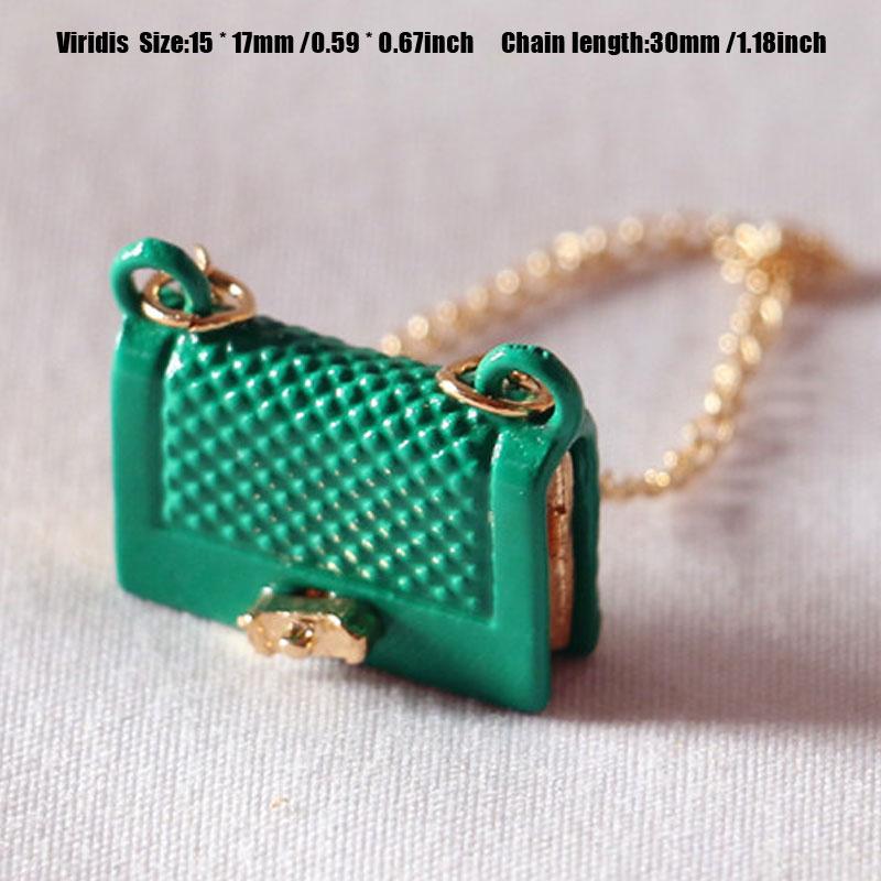 

Миниатюрный кукольный домик, металлическая сумка, аксессуары, украшение, декорация сцены зелёный