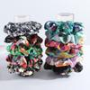 Vintage High-Elastic Korean Hairband and Scrunchie Set