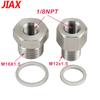 M12x1.5 M16X1.5 Female To 1/8 NPT Male Aluminum New Oil Pressure Sensor Adapter Connector For LS Engine Fuel System Fittings7